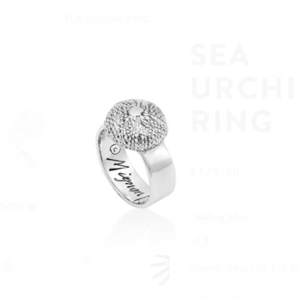 Mignon Faget Sea Urchin Ring